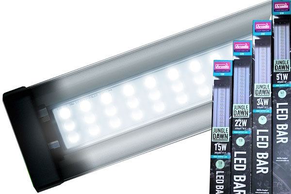 18in Sunblaster High PAR LED Light For 18x18x12 Terrariums