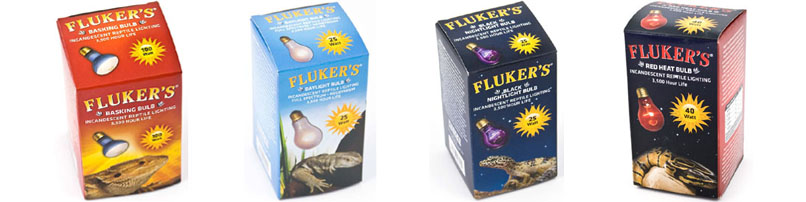 Fluker's Incandescent Light Bulbs