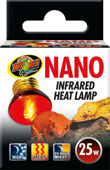 Red Heat Lamp For Small Terrariums