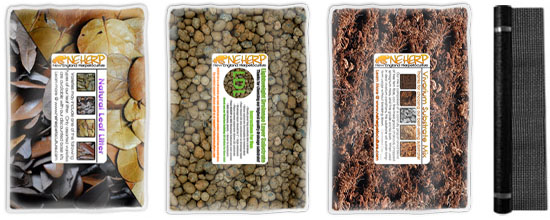 NEHERP Vivarium Substrate Base Kits