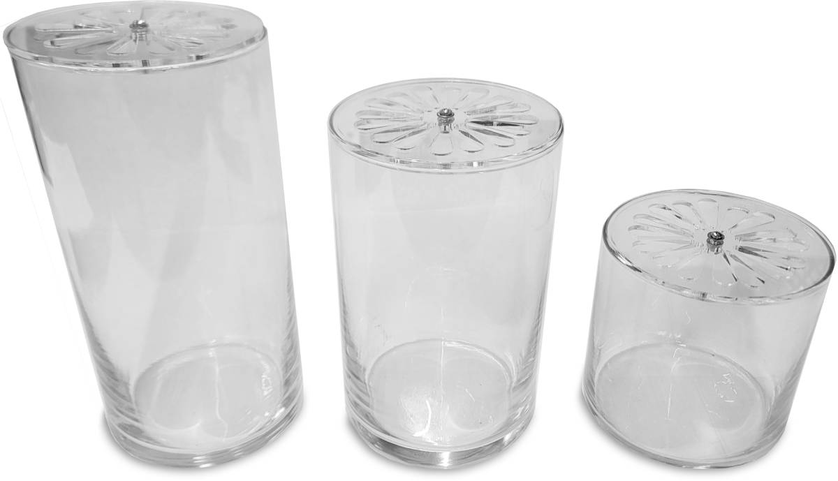 Custom Glass Cylinder Decorative Terrarium For Tropical Plants