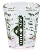 Shot Glass Measuring Device