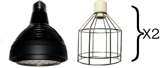Jungle Dawn Spotlight LED: Highest PAR Output LED For Tall Planted Terrariums