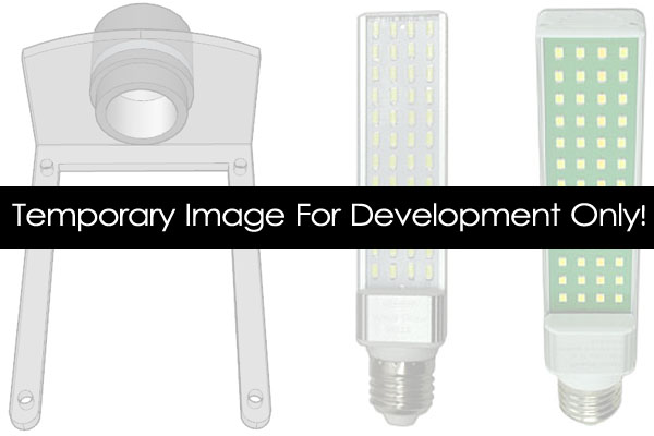 Rainforest Factory Terrarium LED Light Stand X1 - The Least Expensive High Output Plant LED For Terrariums