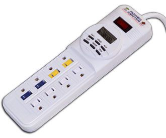 Zilla Digital Power Center For Bioactive Terrarium Lighting, Misting, and Heating