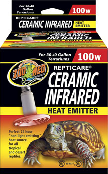 Zoo Med Ceramic Heat Emitter For Live Vivariums