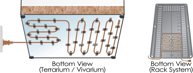 How To Use Zoo Med Repti Heat Cable