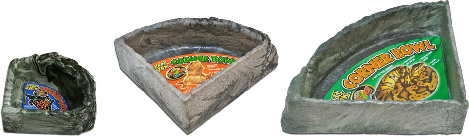 Zoo Med Repti Rock Corner Water Bowls
