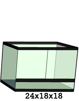 Simple Custom Background For 24x18x18 Terrarium