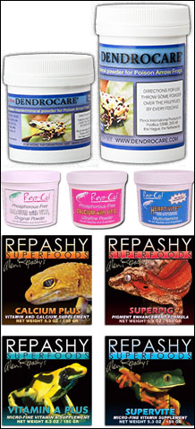 Dendrobates tinctorius Supplements