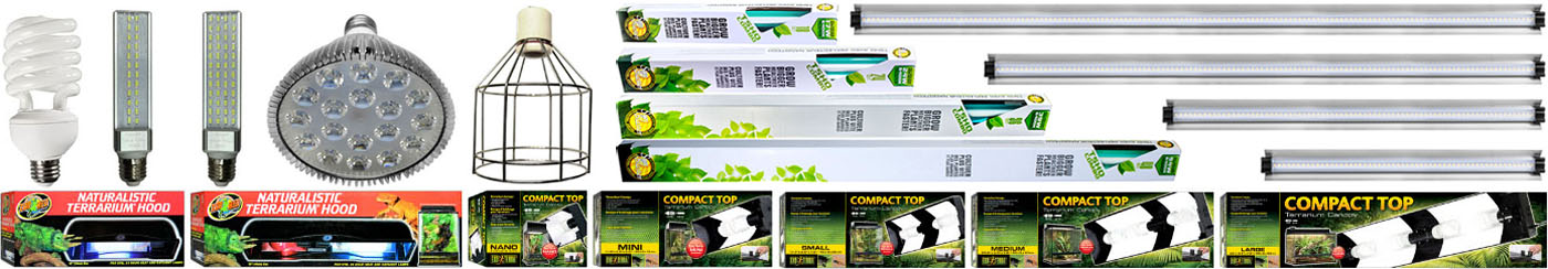 NEHERP Vivarium Lighting Kit Components