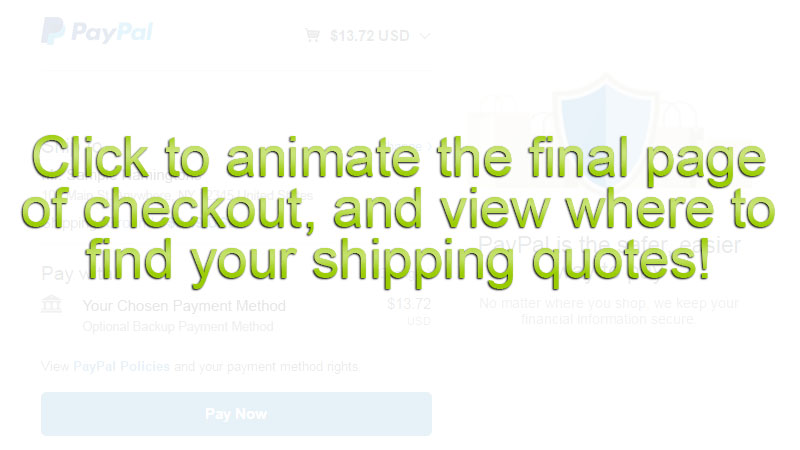 How To Estimate Shipping Step 3