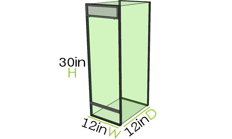 20G Long Vertical Aquarium Dimensions